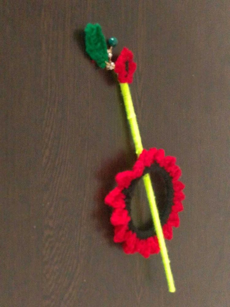 Handmade Flower Hair bun
