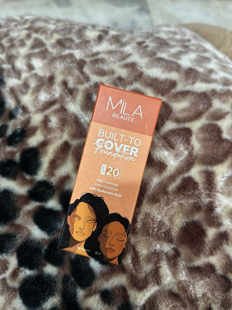 MILA BEAUTE Cover Foundation