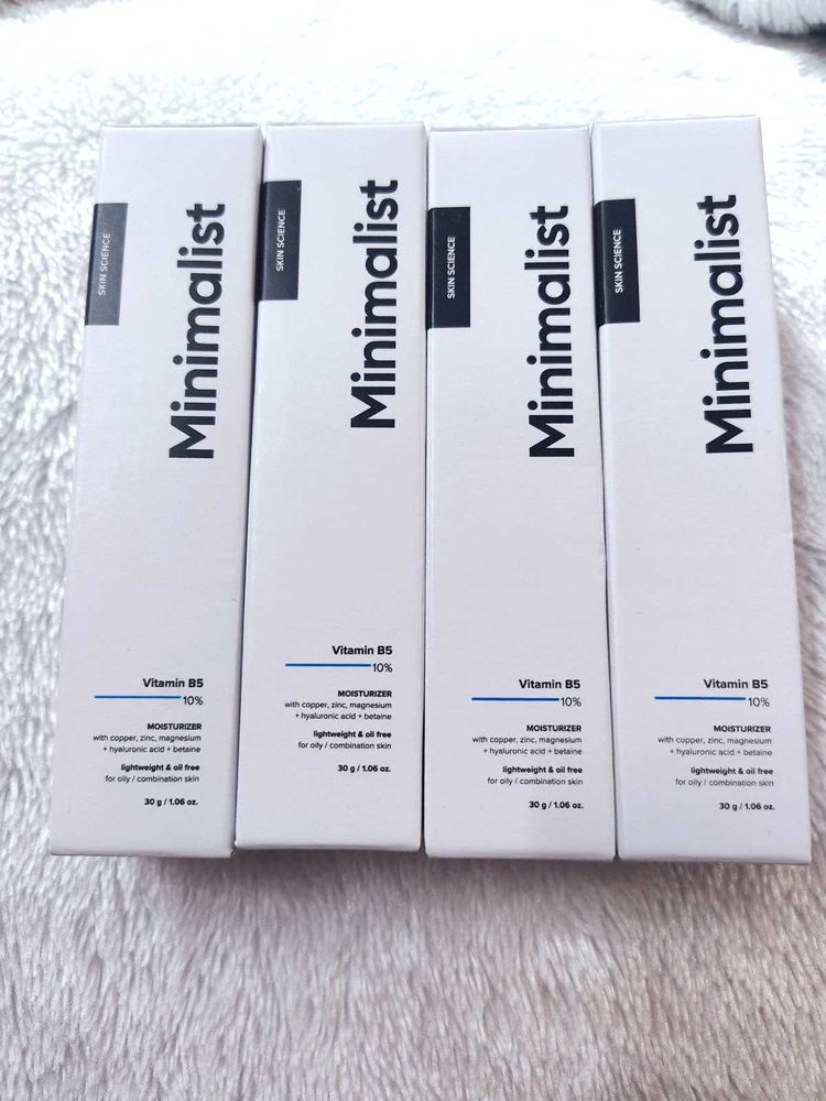 Minimalist Vitamin B5 Moisturizer