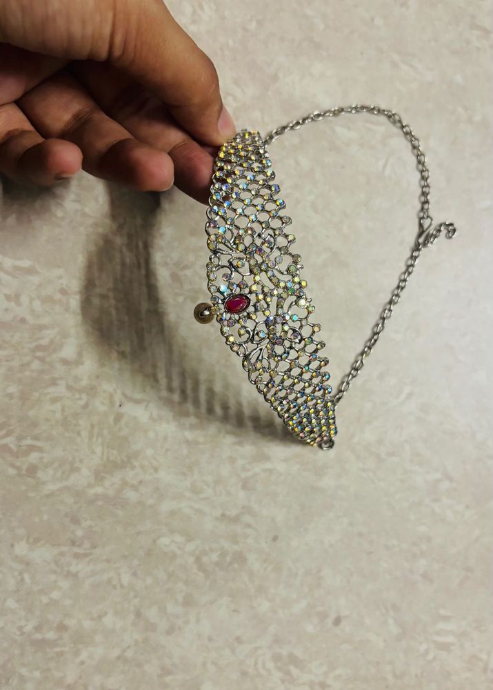 Stunning Rhinestone Choker Necklace