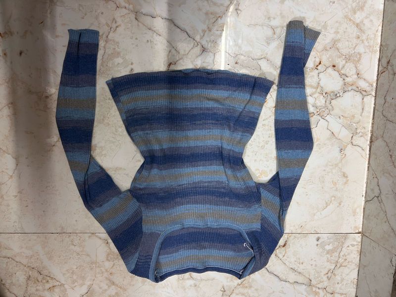 Striped Long Sleeve Sweater