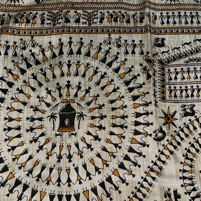 Traditional Indian Warli Print Suit