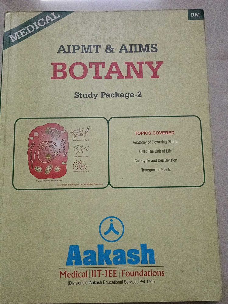 AIPMT &amp; AIIMS BOTANY Study Package-2
