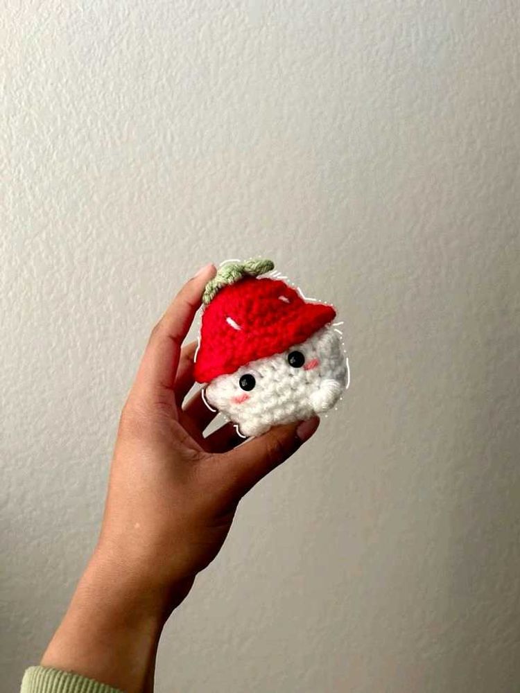 Cute Crochet Amigurumi Charm🍄