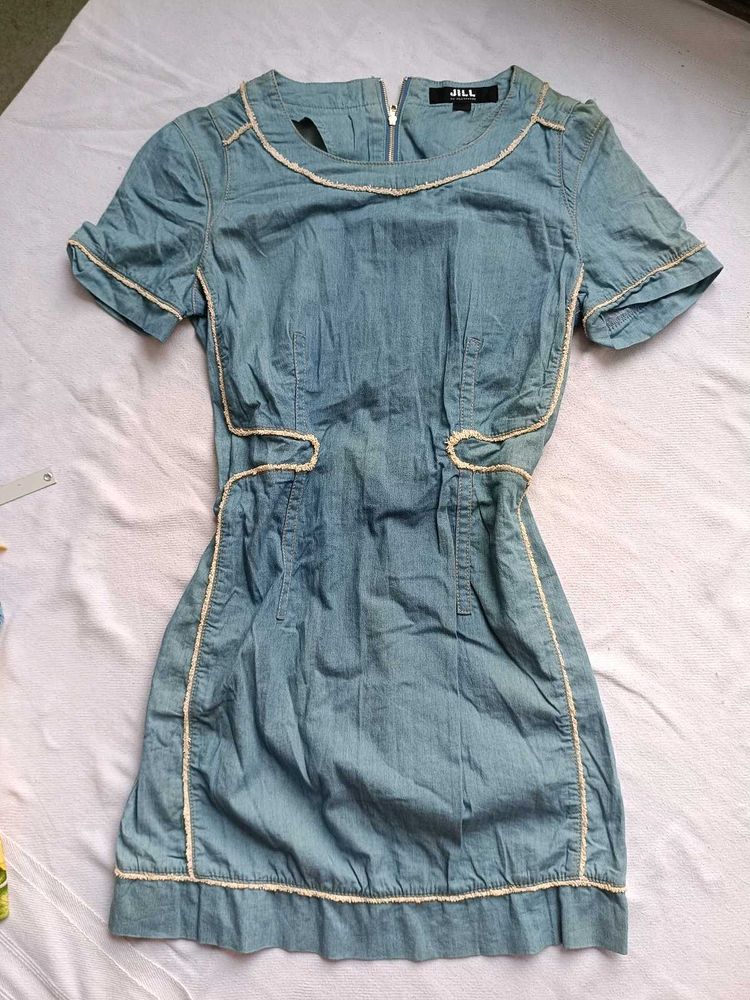 Denim Style A-Line Dress