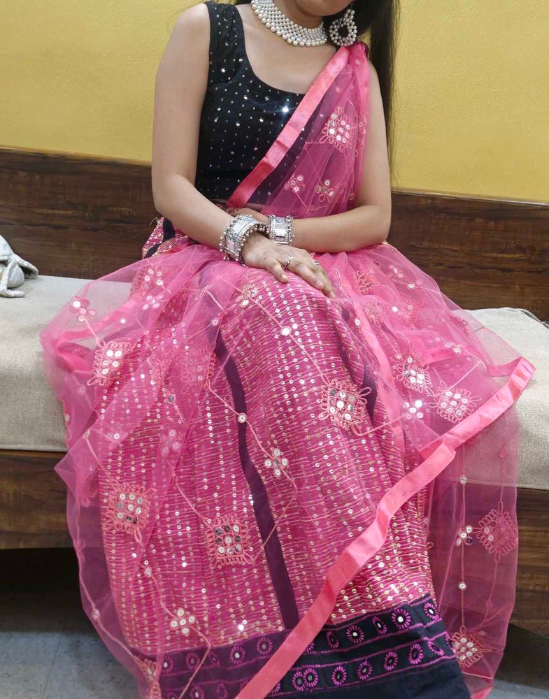 Beautiful pink lehenga choli