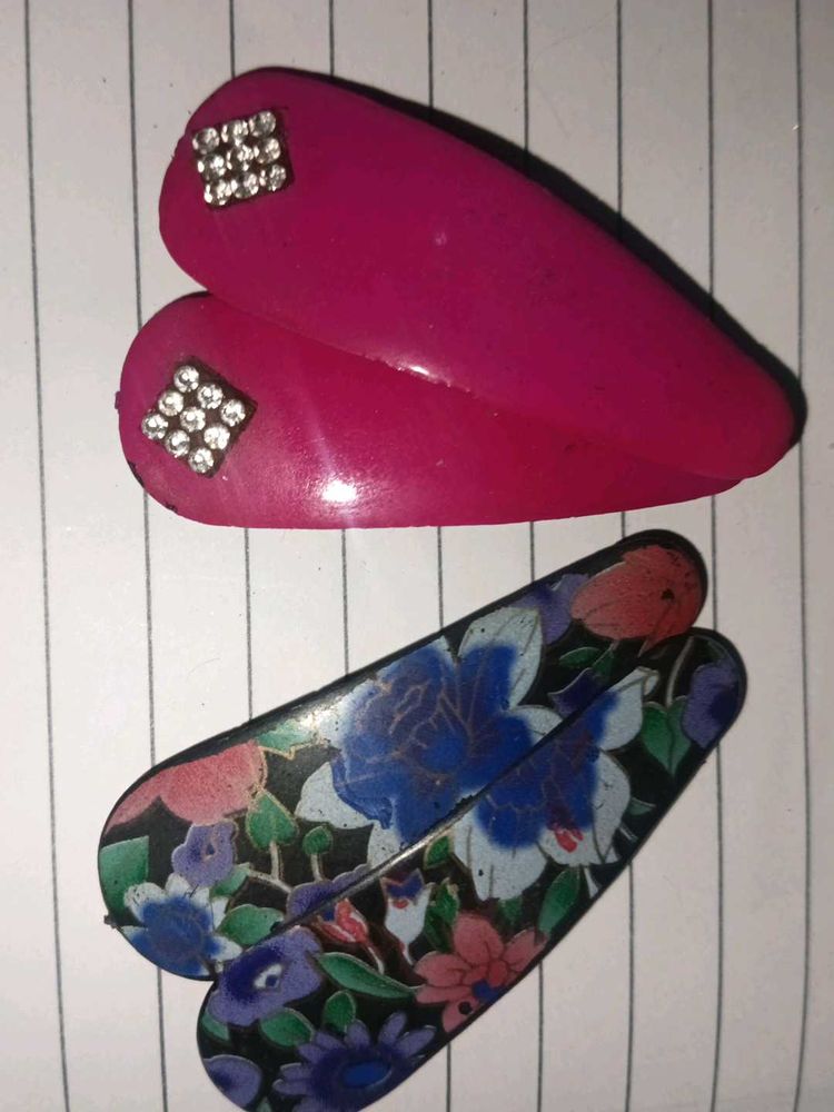 Charming Hair Clips Set