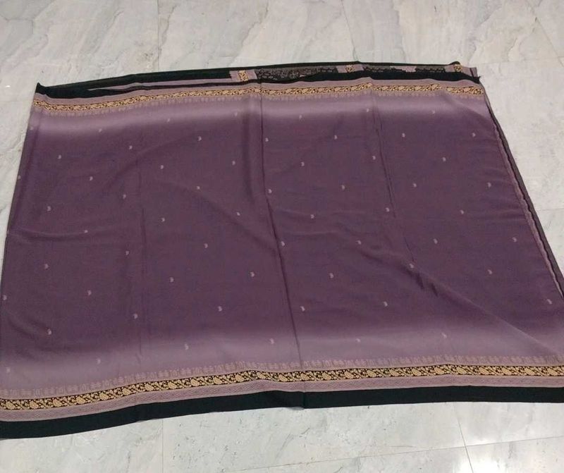 Crepe Saree