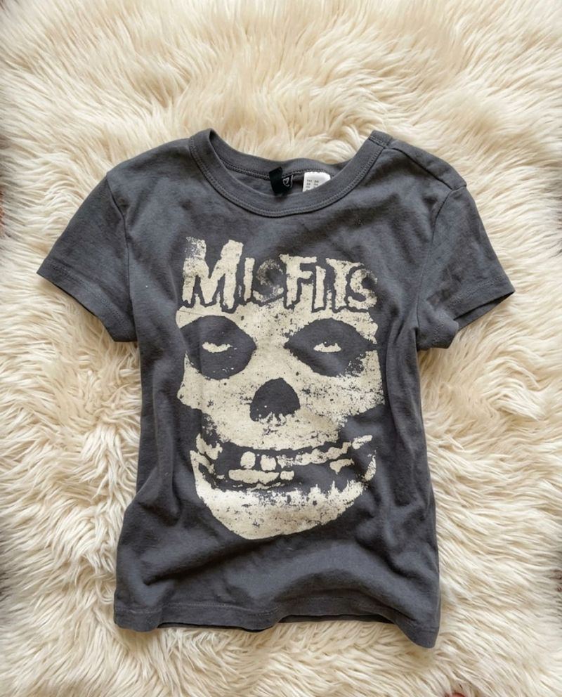 Misfits Skull Graphic T-Shirt