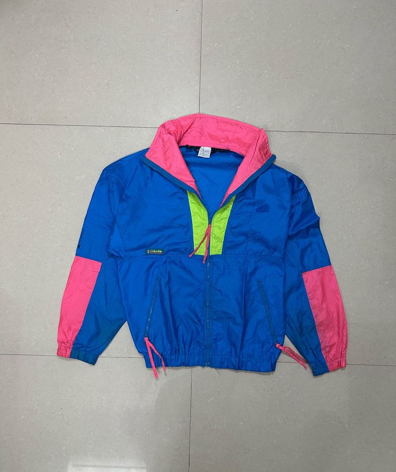 Retro Columbia Windbreaker Jacket 🇺🇸