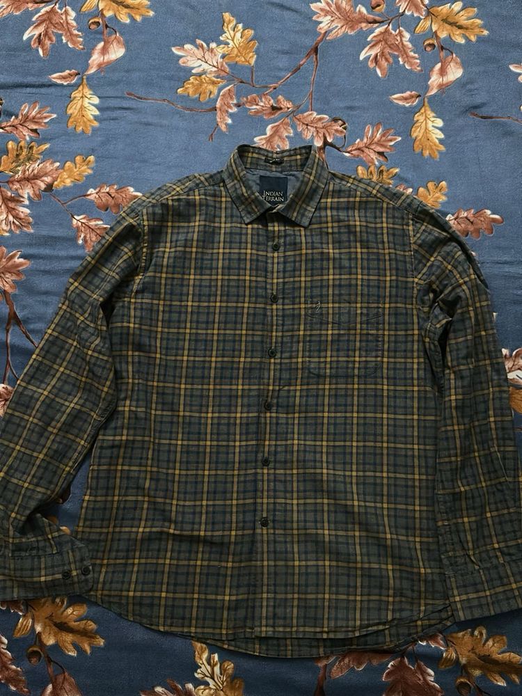 Men's Plaid Long Sleeve Shirt