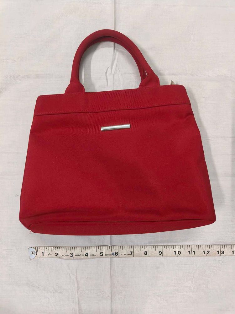 Bright Red Purse Bag for Ladies