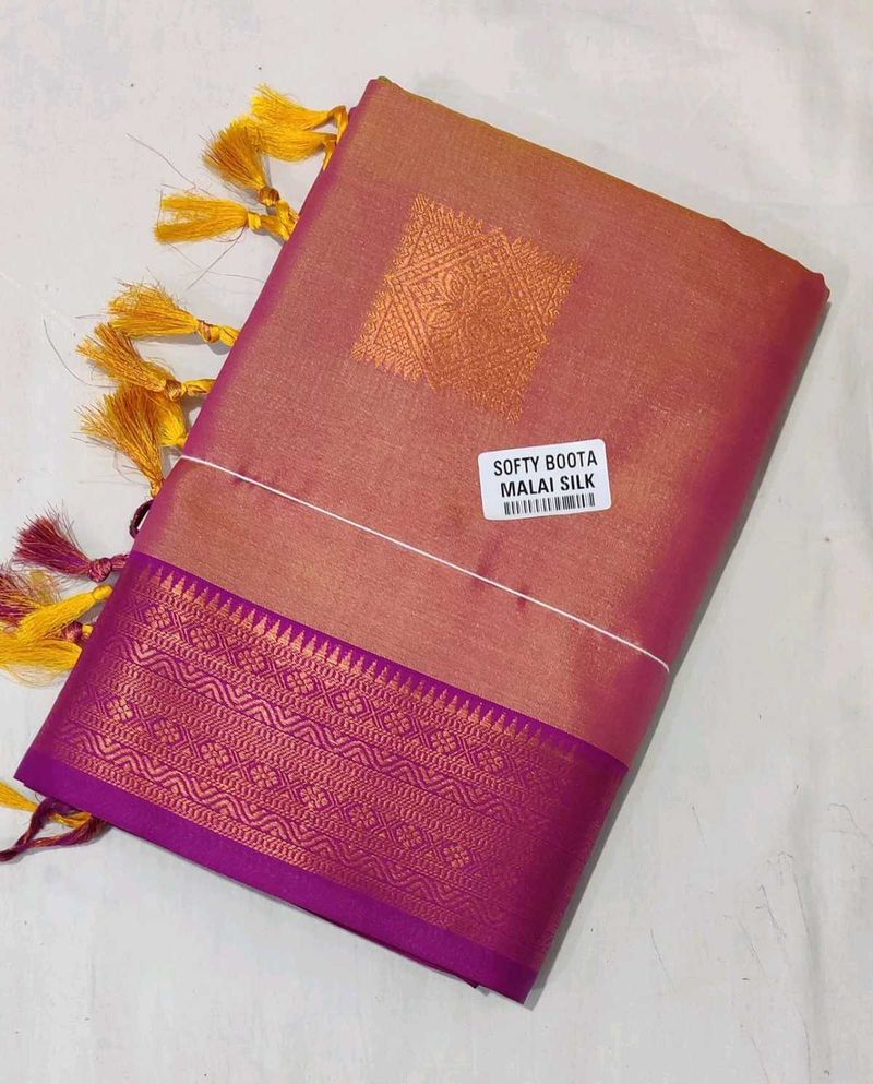 Soft Silk Allover Boota Saree