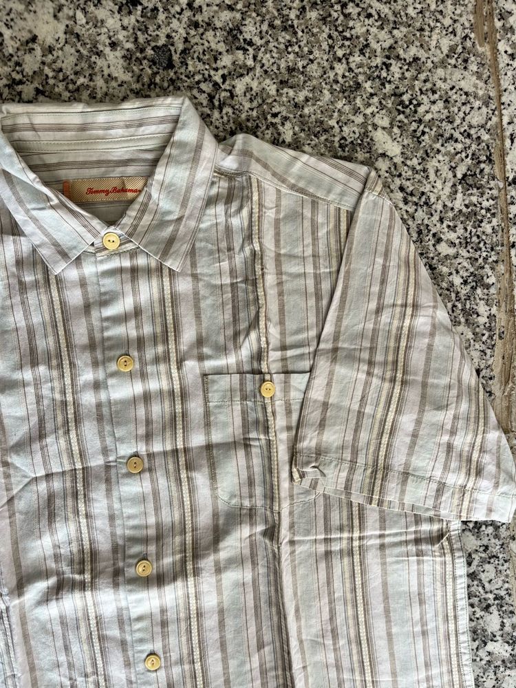 Tommy Bahama Striped Short Sleeve Shirt