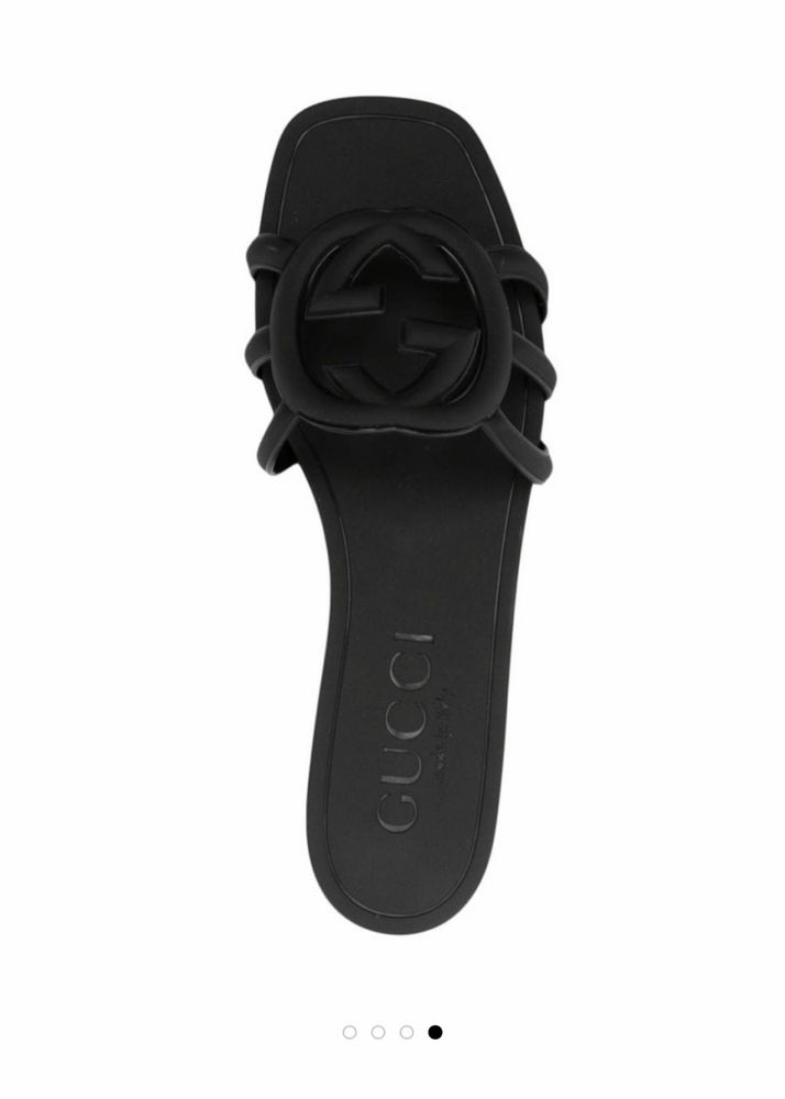 Gucci Black Logo Slides CHECK DETAILS