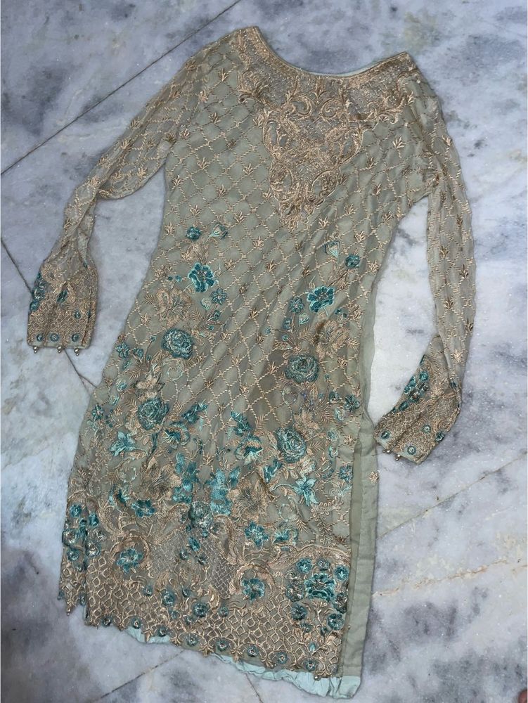 Embroidered Georgette Kurta suit pakistani
