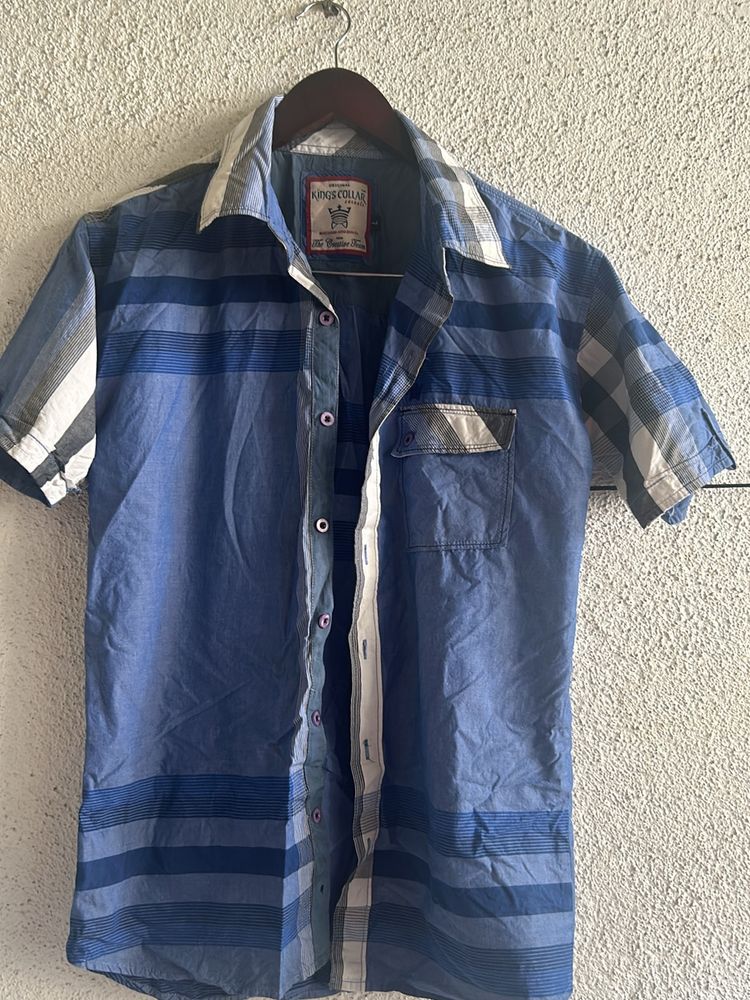 Mens Shirt Short Sleeves