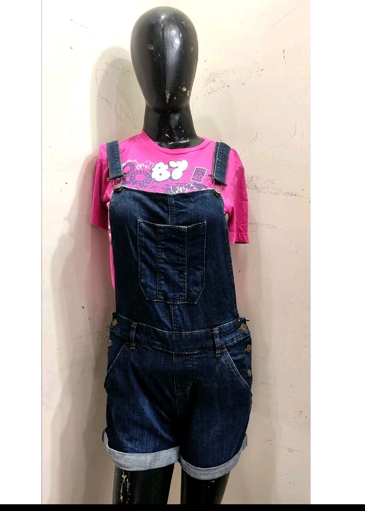 Short Dungree Without Top For Girls