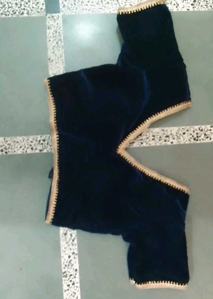 Designer Velvet Blouse