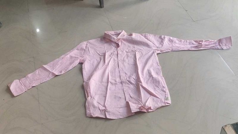 Pink Casual Shirt