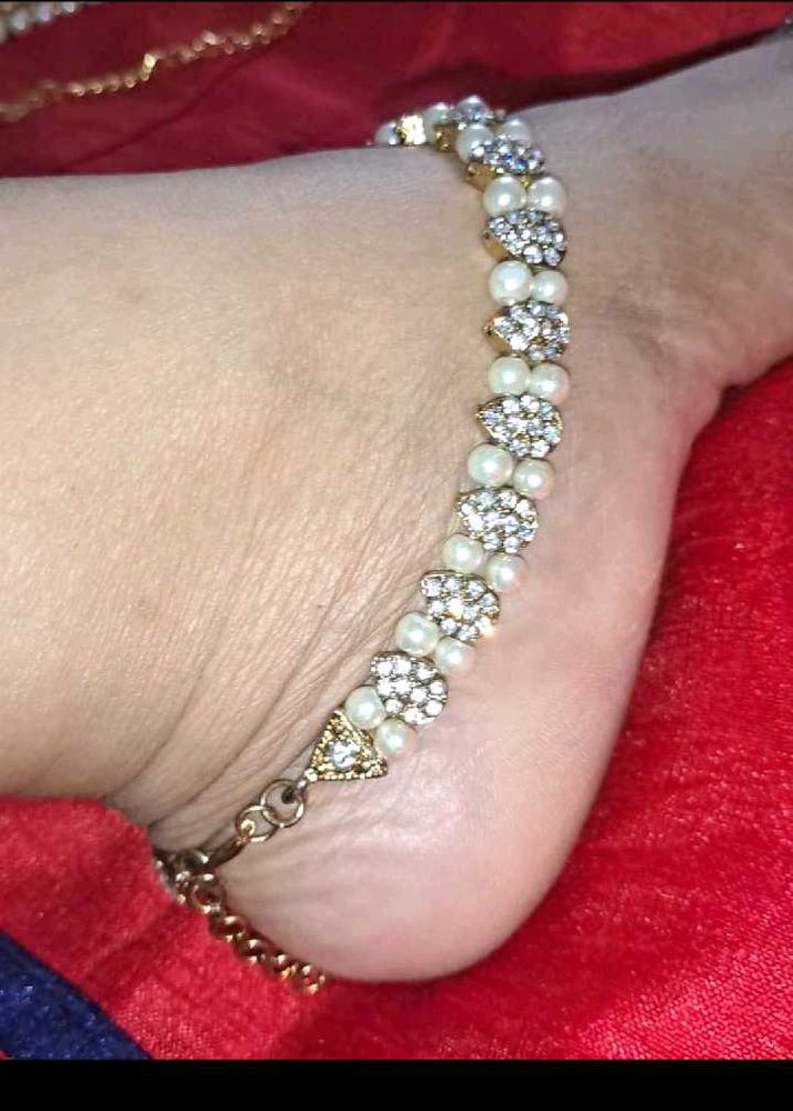 Original Payal of Pearls