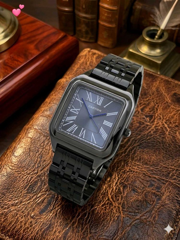 Cartier Square Dial Watch PREMIUM QUALITY FOR MENS