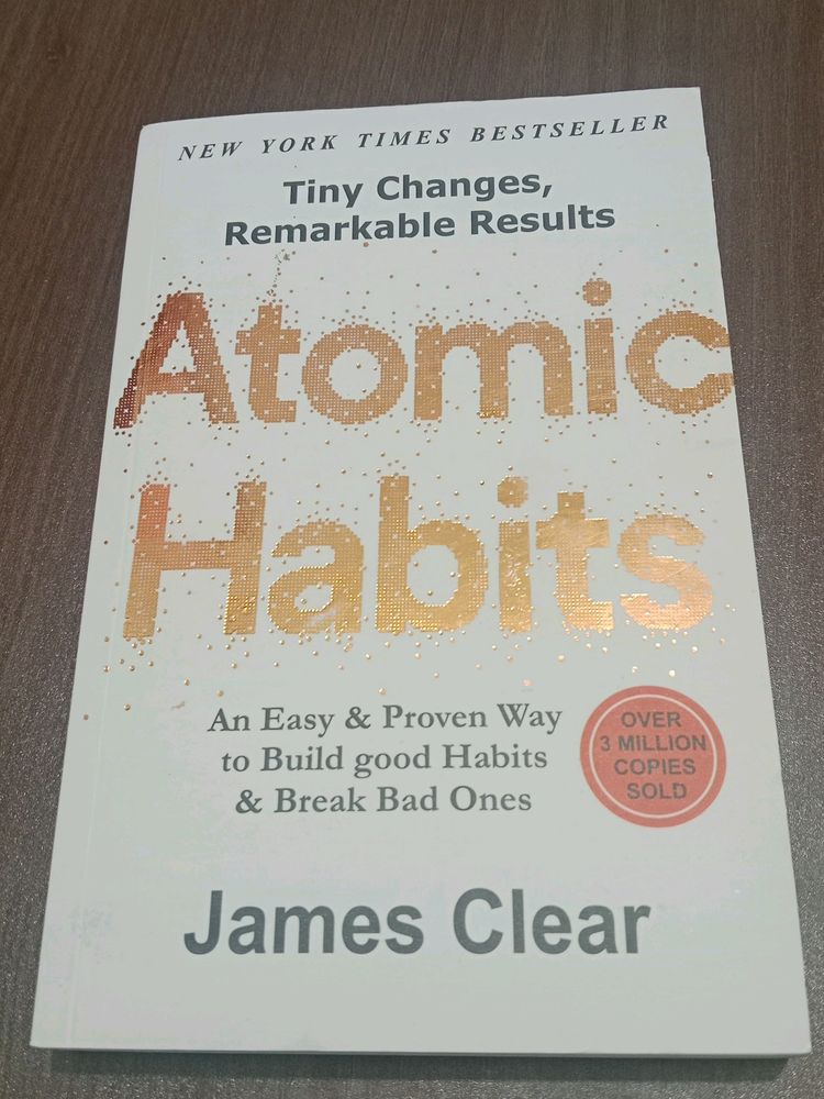 Book:-Atomic Habits by James Clear
