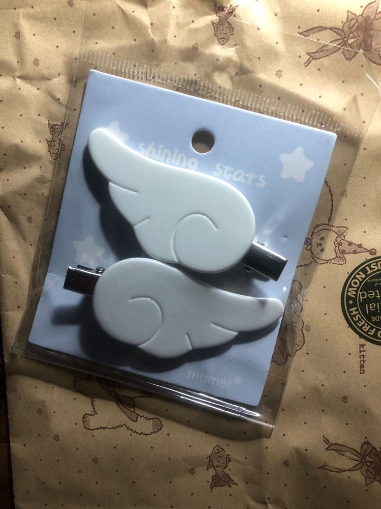 Whimsey Wing Hair Clips Set ʚɞ