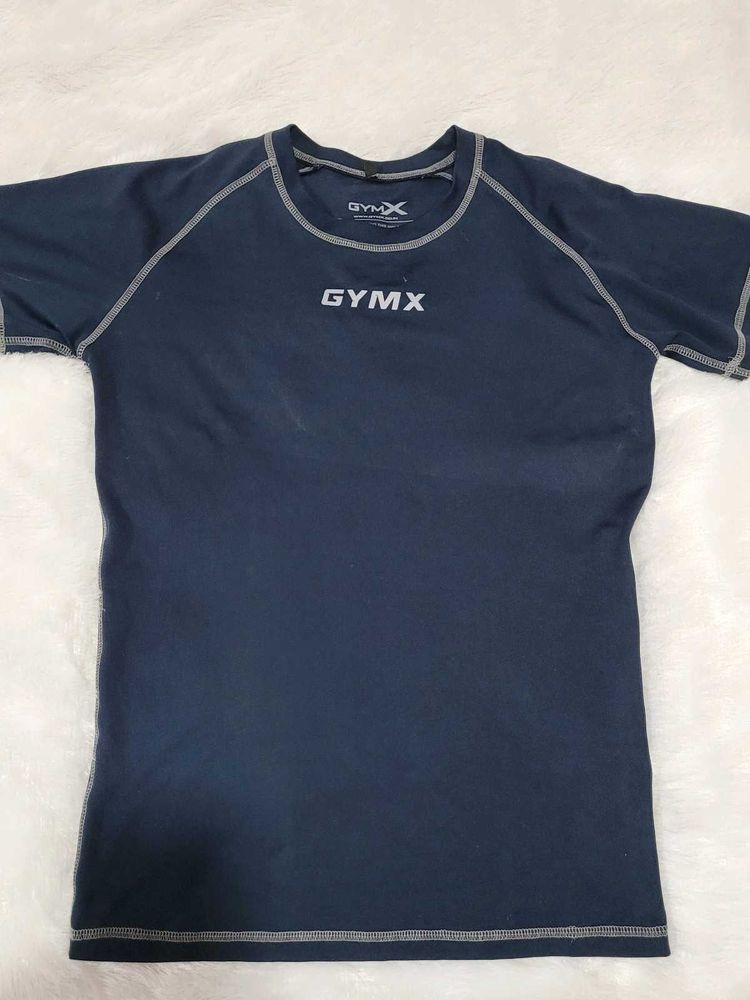 GYMX Navy Blue T-Shirt