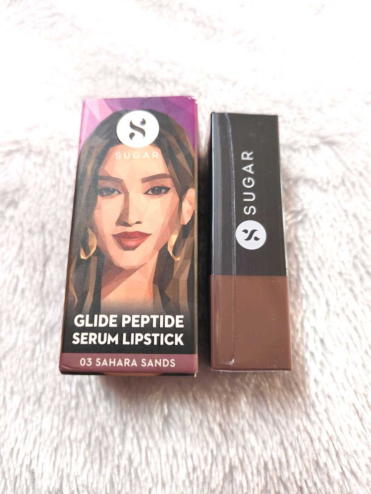SUGAR Cosmetics Glide Peptide Serum Lipstick with
