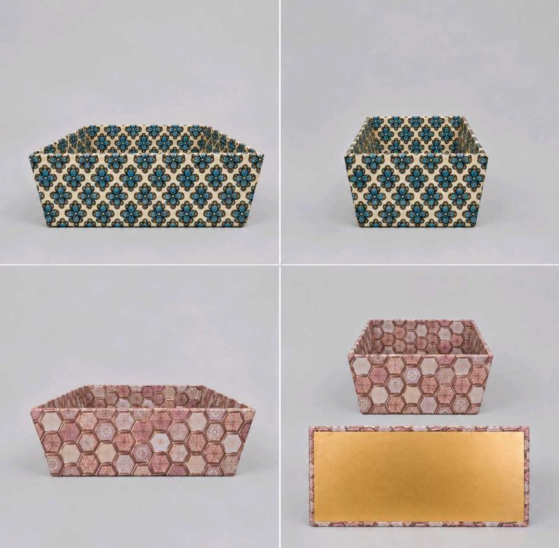 2 pcs. Decorative Storage Trays