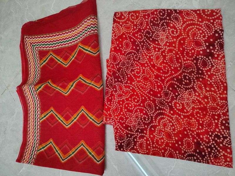 unstitched rajputi suit