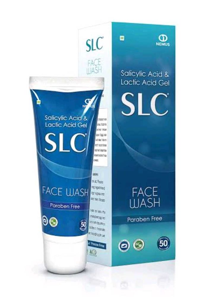 Nemus SLC Face Wash with Salicylic &amp; Lactic Acid