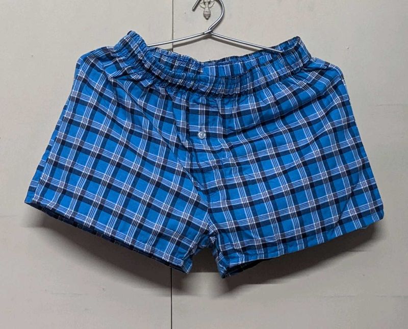 Unisex Plaid Boxer Shorts