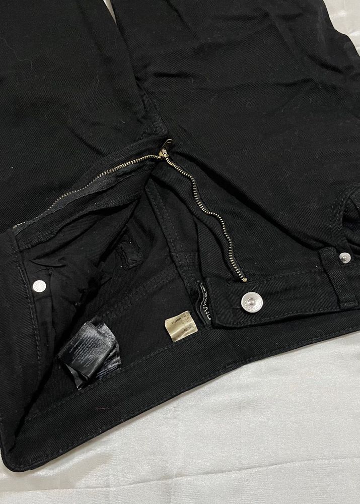 Classic Black Denim Jeans