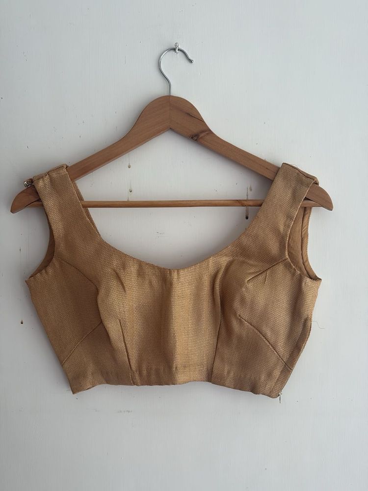 Sparkling Golden Blouse