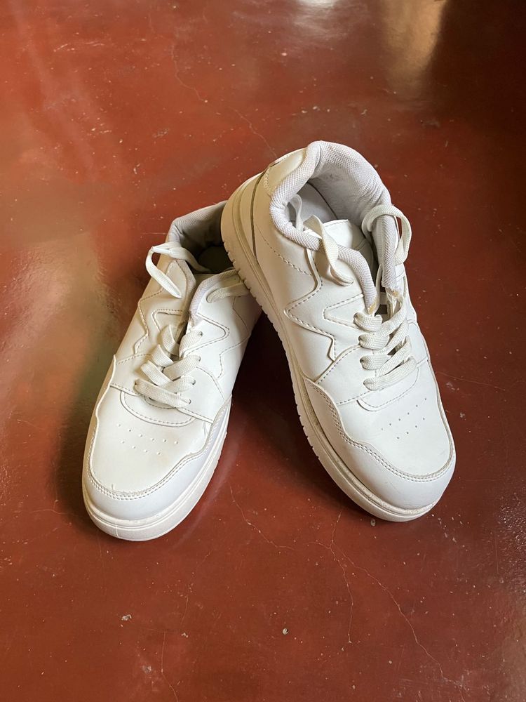 Classic White Sneakers