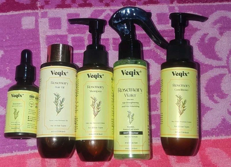 Veqix Rosemary Hair Care Set