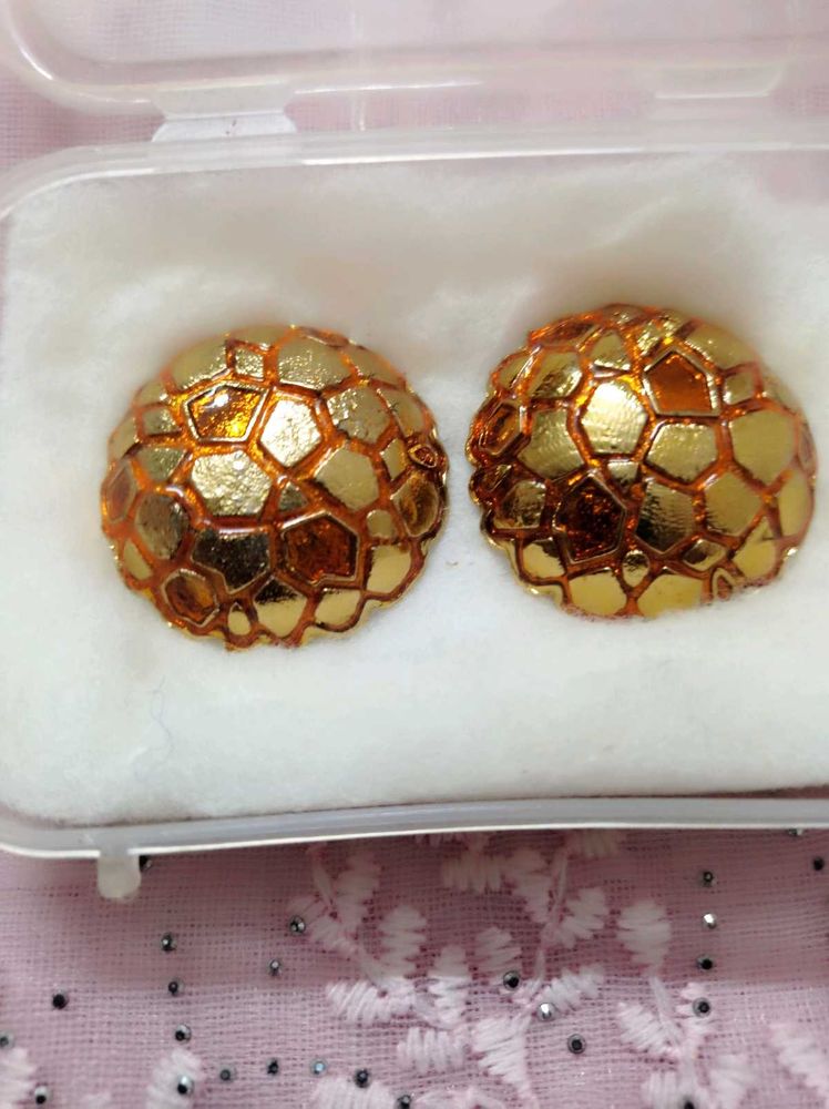 Golden Dome Earrings