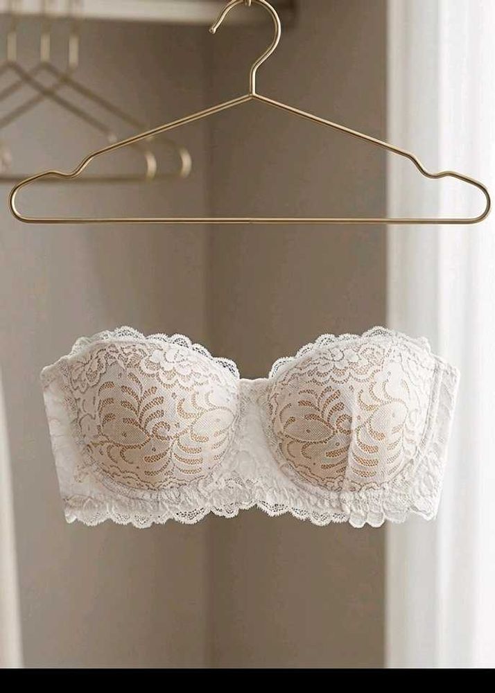 Strapless Lace Bra