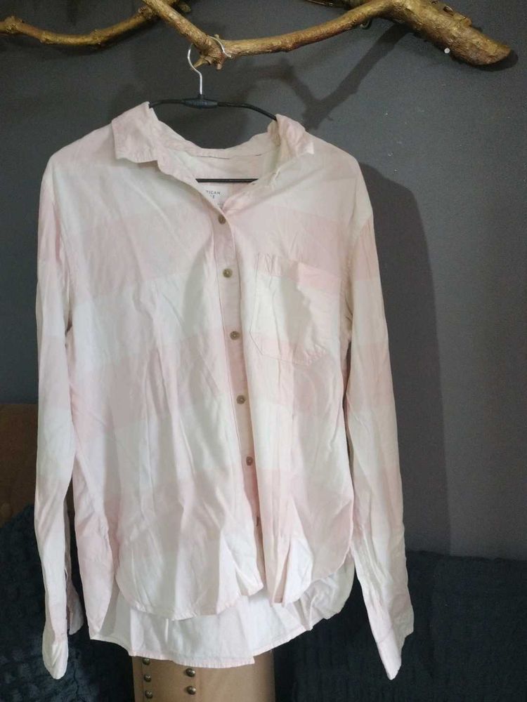 Old Navy Pink Checked Shirt
