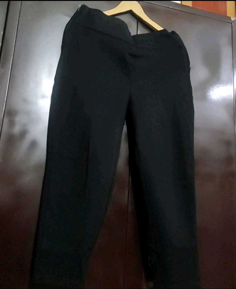 Black Trouser Pant For Girl Or Woman 34 Waist
