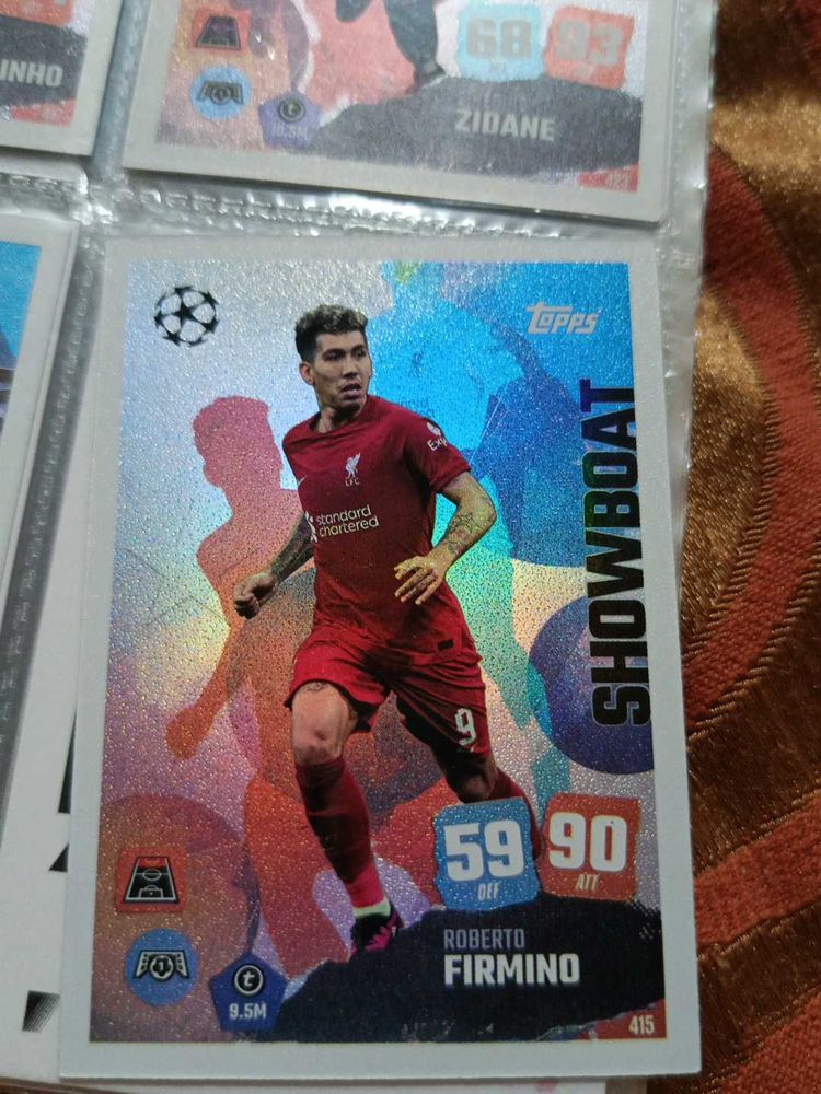 Roberto Firmino Topps Card