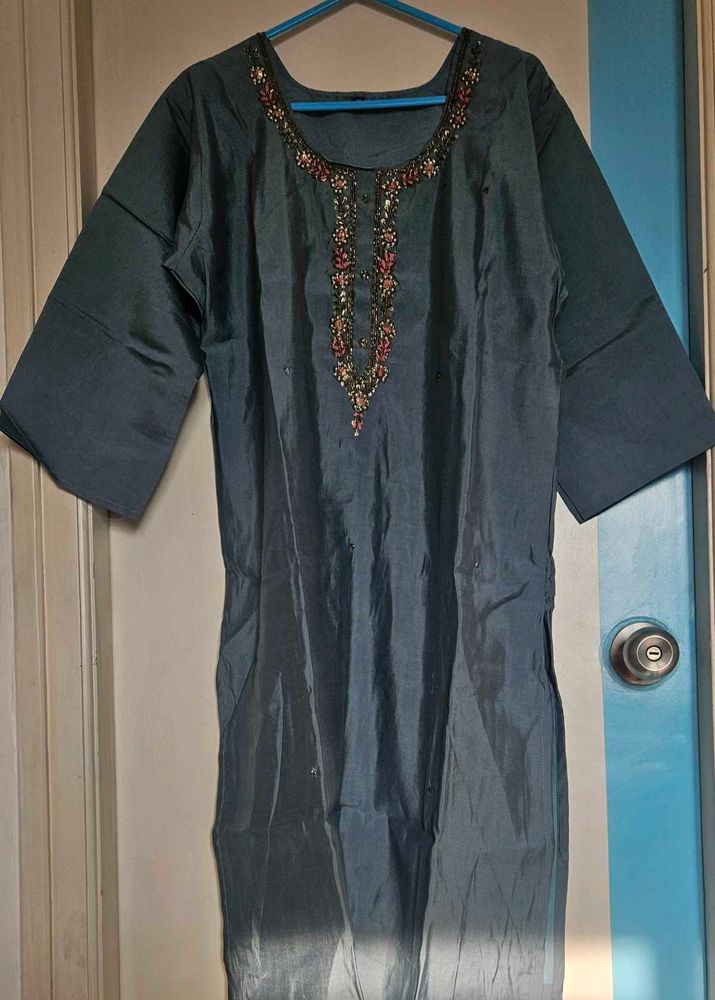 Embroidered Kurta Set