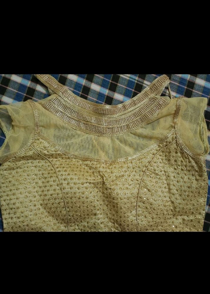 Golden blouse