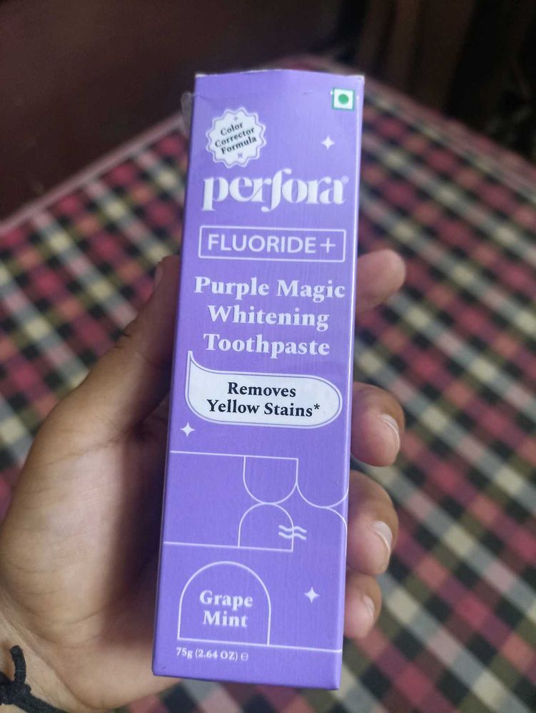 perfora perple magic whitening toothpaste