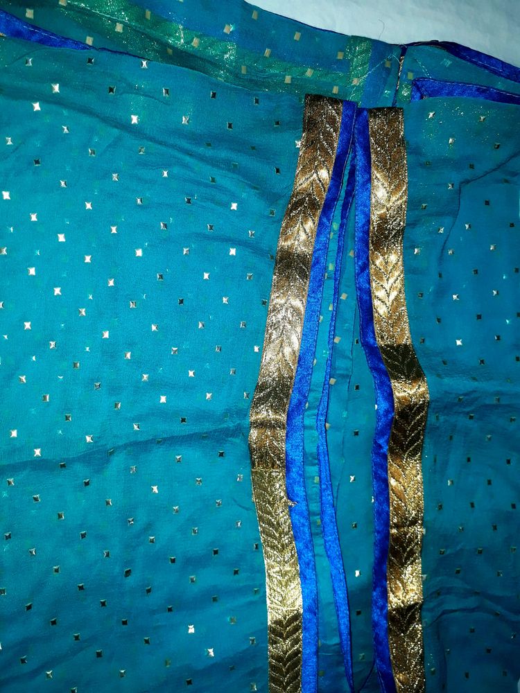 Peacock Blue Dupatta