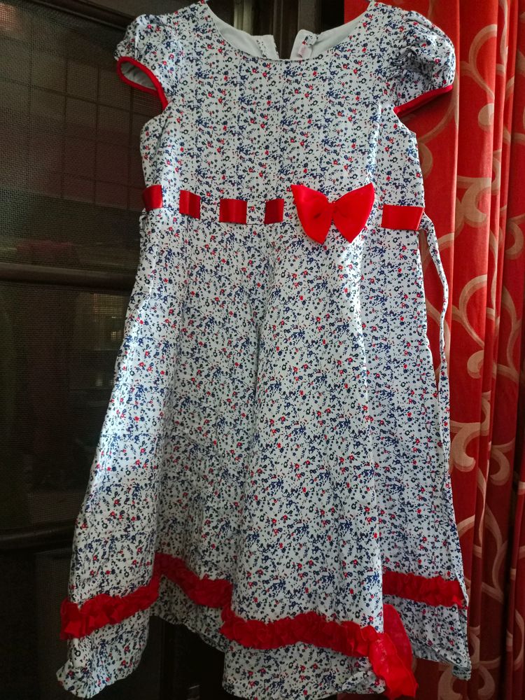 Pure Cotton Frock For Girl