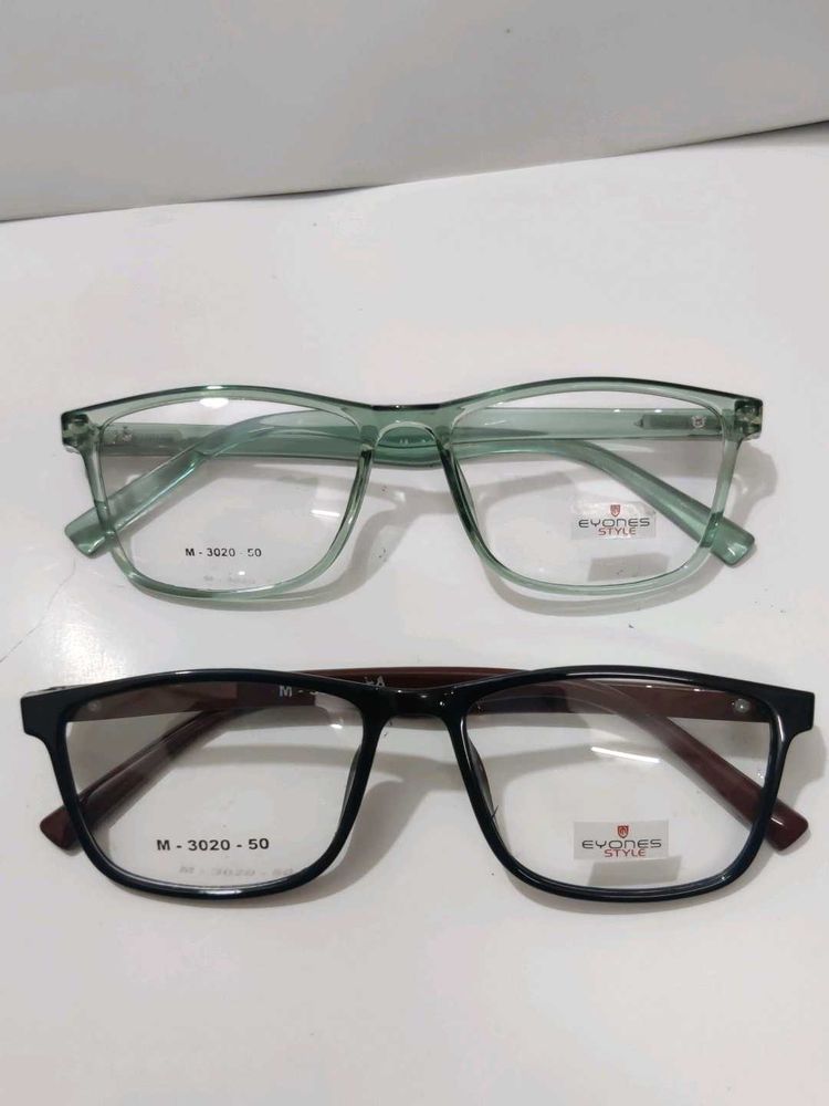 Buy 1 get 1n Eyeglasses Frames - Green &amp; Black