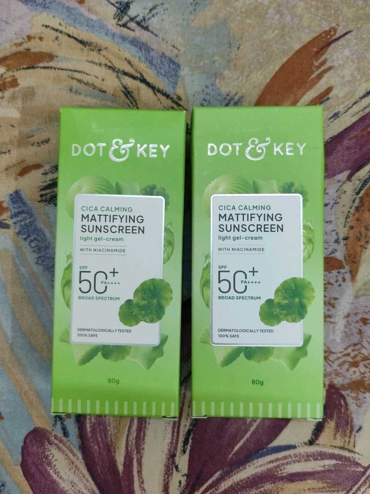 Dot &amp; Key Cica Mattifying Sunscreen (2x 80g)